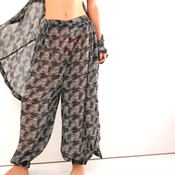 Free People More Chill Harem Pants medium NWT - Picture 1 of 8